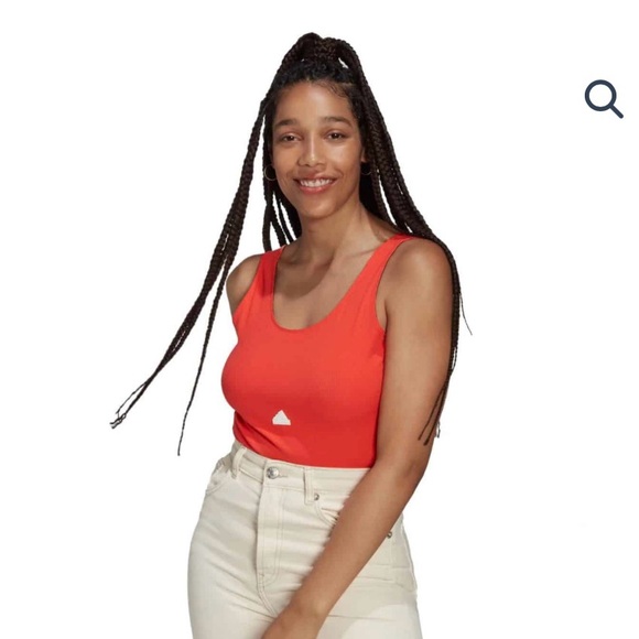 Adidas Women’s New Rib Bodysuit - Picture 2 of 10